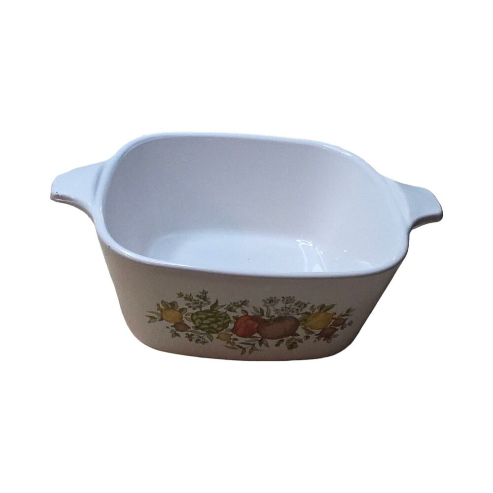 Vintage Corning Ware Spice of Life 2 3/4 Cup Petite Casserole Dish P-43-B